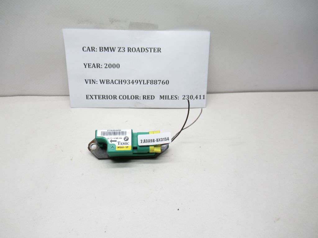 2000-2002 BMW E36 Z3 Floor Green Sensor w/Connector 6905454 OEM