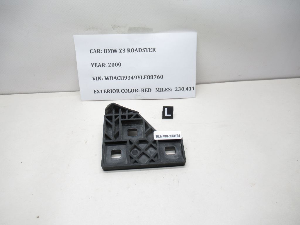 1996-2002 BMW Z3 Front Left Bumper Bracket 51118401801 OEM