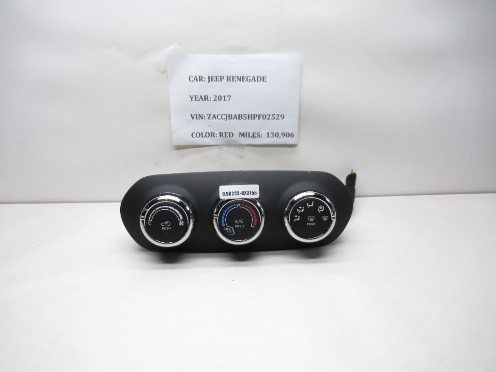 2017-2018 Jeep Renegade Ac Heater Climate Control 07356577920 OEM