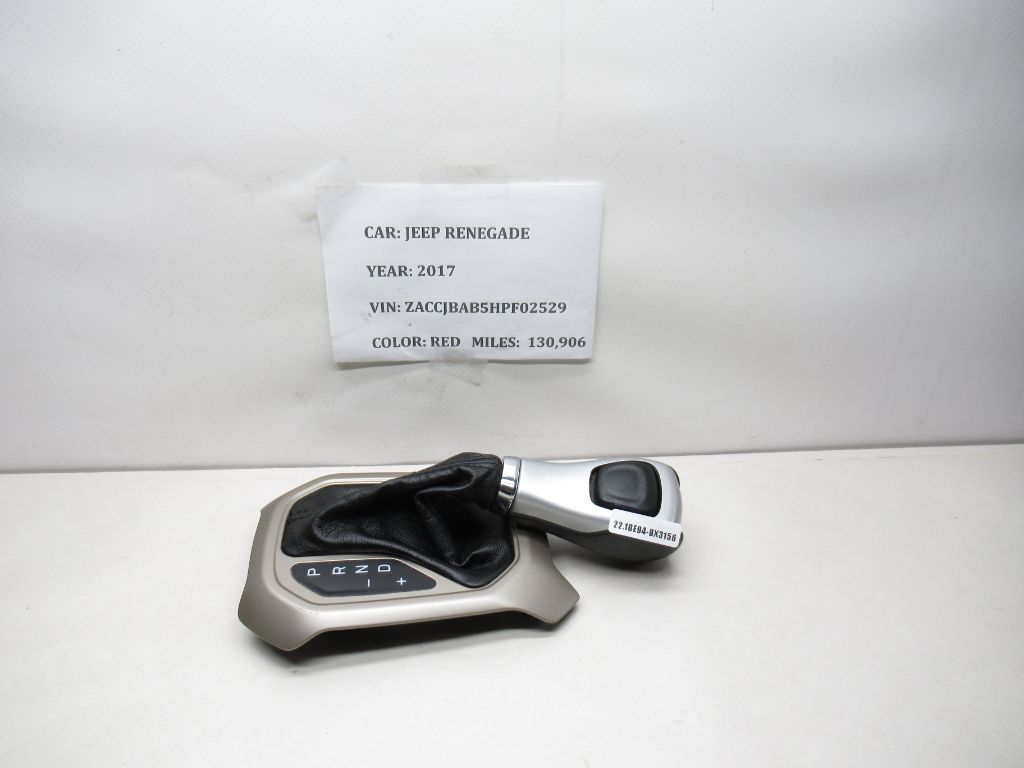 2017-2019 Jeep Renegade Floor Shifter Lever Boot Knob 07356758470 OEM
