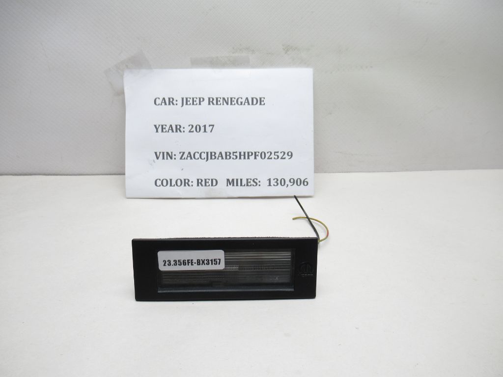 2015-2023 Jeep Renegade Rear License Plate Light Lamp 51953208 OEM