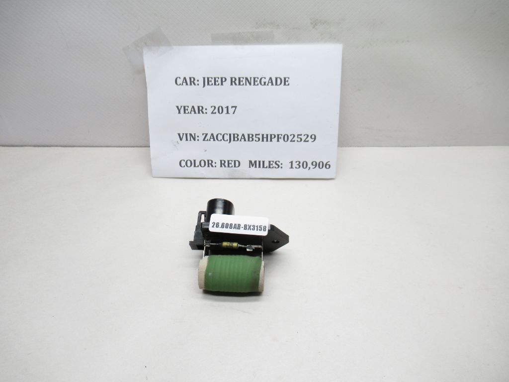 2016-2017 JEEP RENEGADE Engine Cooling Fan Resistor Mopar EH878001