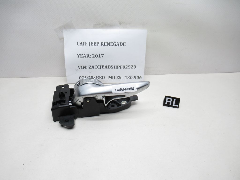 2015-2018 Jeep Renegade Rear Left Door Handle Interior Inside OEM