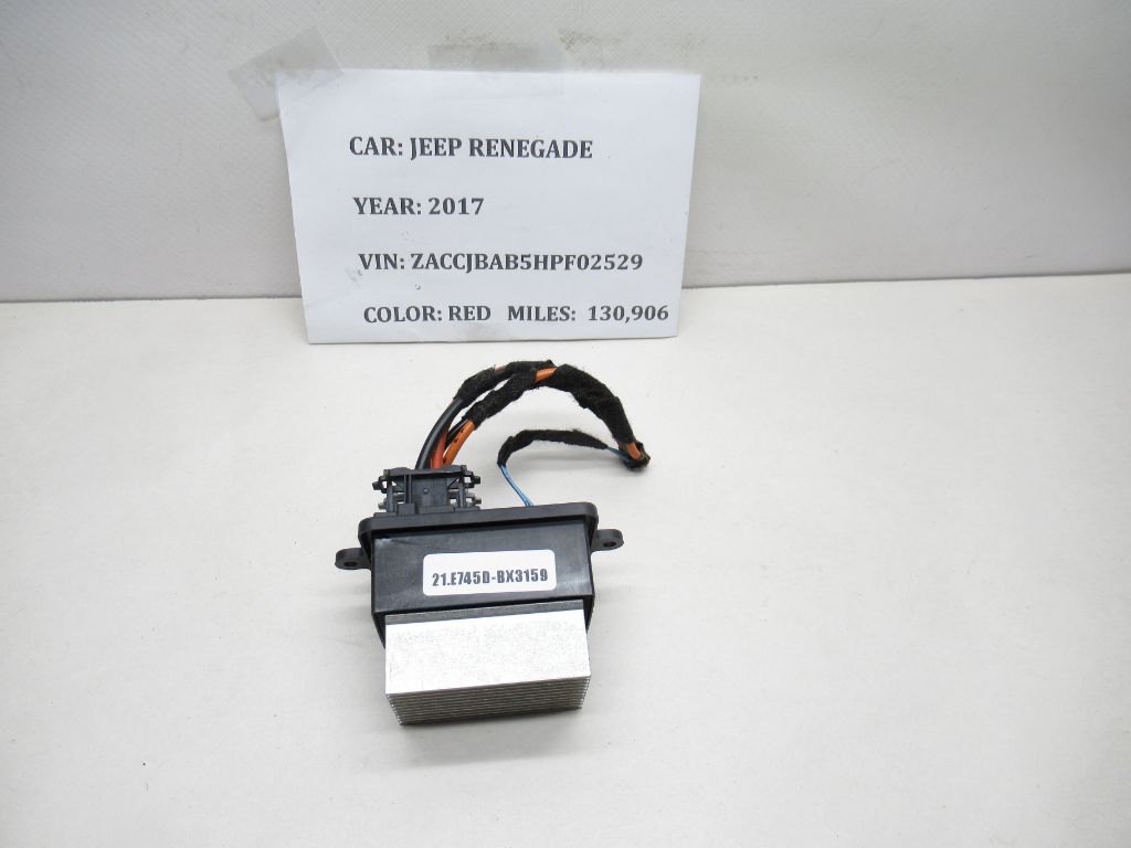 2015-2017 Jeep Renegade Blower Motor Resistor A43002400 OEM