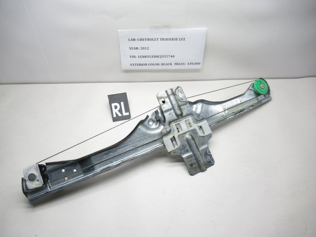 2009-2012 Chevrolet Traverse Rear Left Window Regulator Motor 970445106 OEM