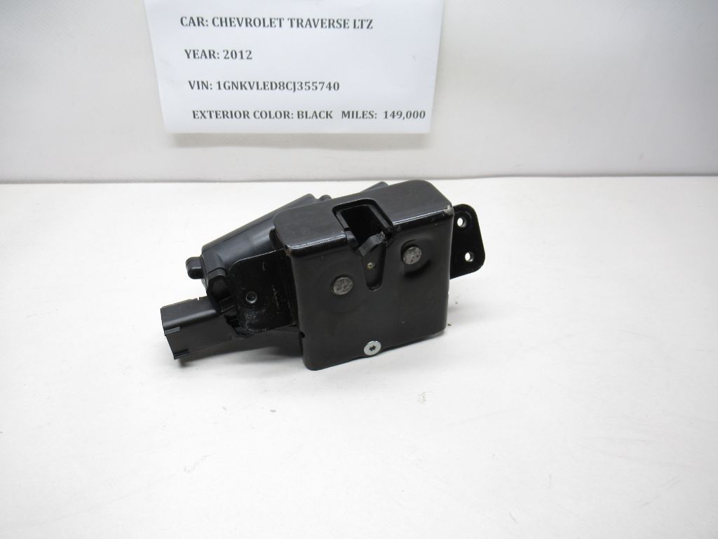 2009-2017 Chevrolet Traverse Tailgate Lock Actuator 13503467 OEM