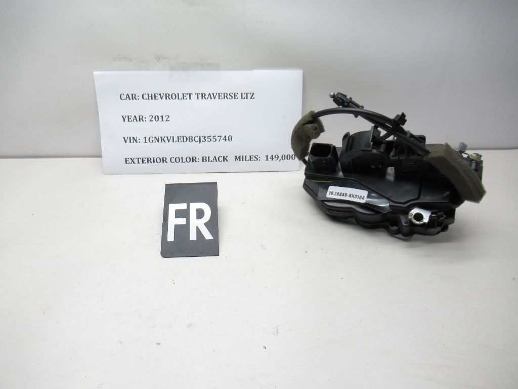 2009-2017 Chevrolet Traverse Front Right Door Lock Latch Actuator 3018884 OEM