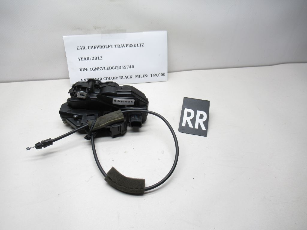 2009-2017 Chevrolet Traverse Rear Right Door Lock Latch Actuator 3018884 OEM