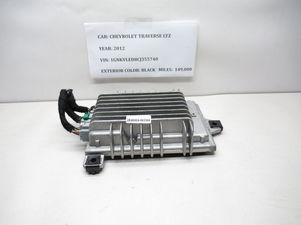 09-17 Chevrolet Traverse Bose Amplifier Audio 25994310 OEM