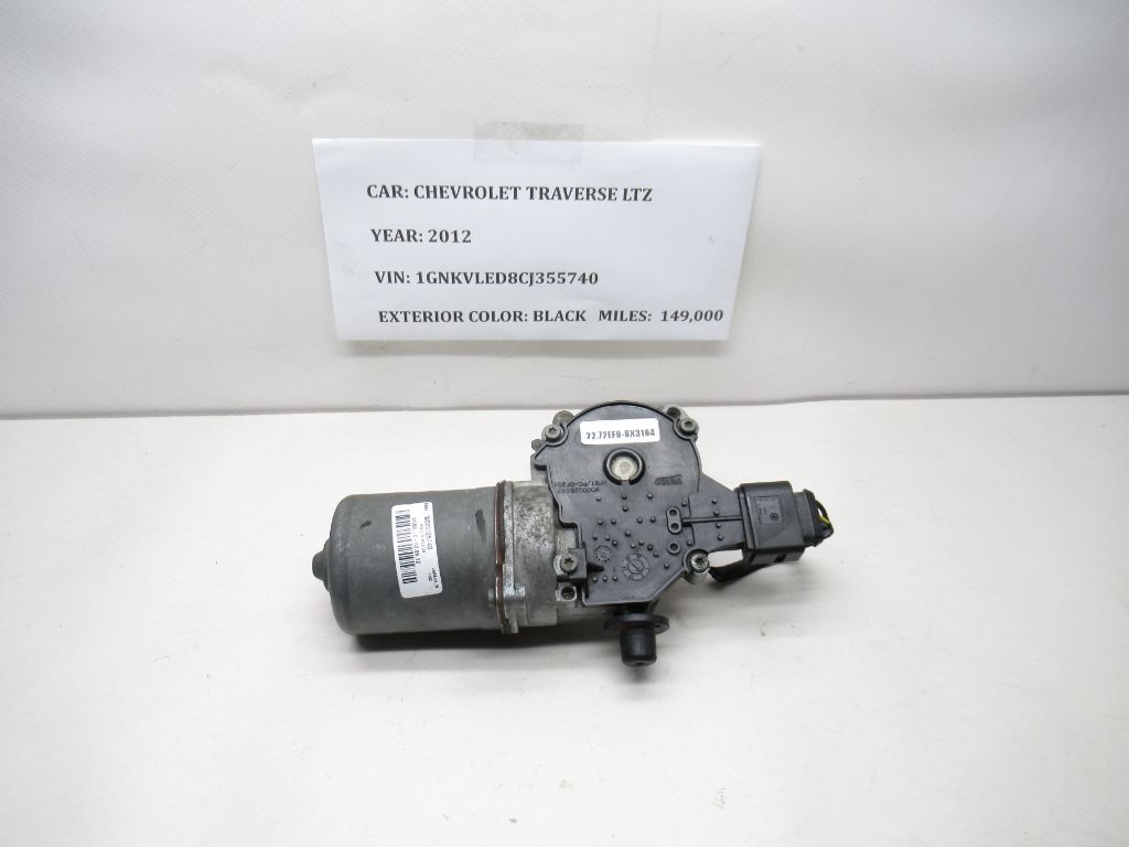 12-17 Chevrolet Traverse Windshield Wiper Motor W000025740 OEM