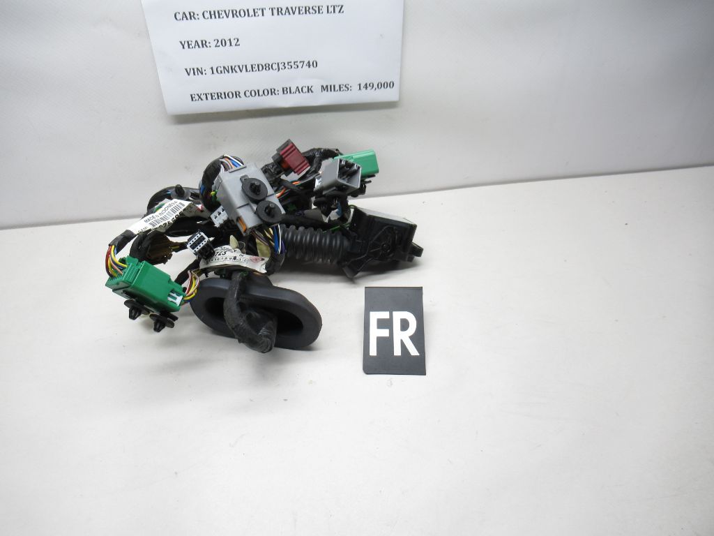 2009-2012 Chevrolet Traverse Front Right Door Wire Wiring Harness 22755855 OEM