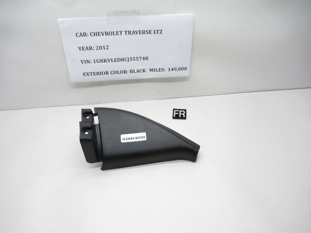 2009-2012 Chevrolet Traverse Front Right Mirror Corner Cover OEM