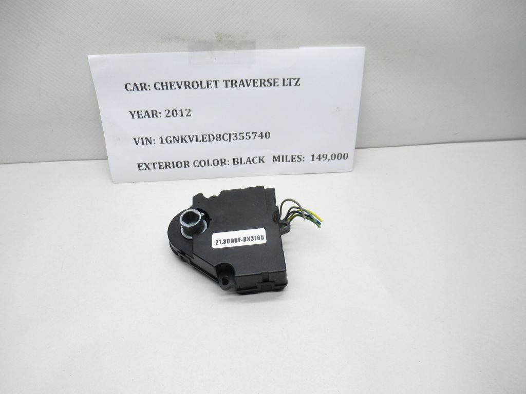 2009-2012 Chevrolet Traverse A/C Heater Blend Door Flap Actuator T3983001 OEM