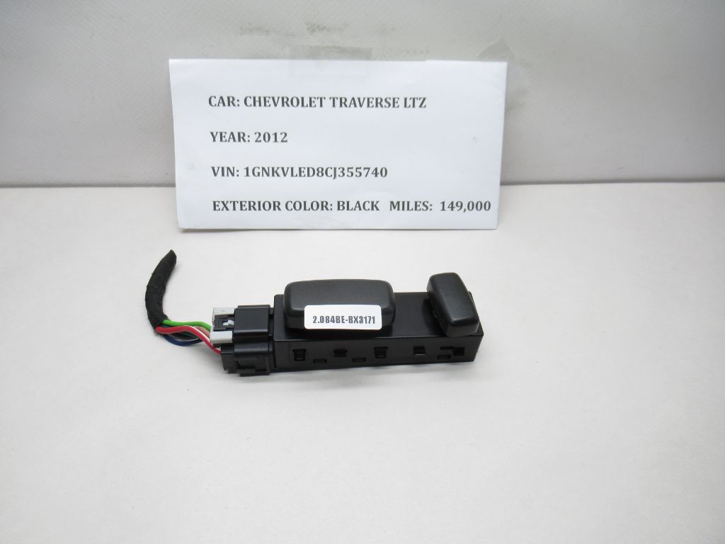 2009-2016 Chevy Traverse Power Seat Switch Black 15259065 ΟΕΜ