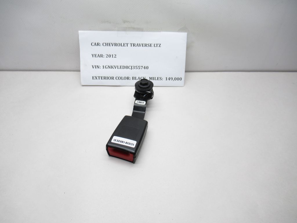 2010-2012 Chevrolet Traverse Seat Belt Buckle 6155146 OEM