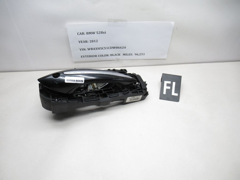 12-16 BMW 528i xDrive Front Left Exterior Door Handle X1717564310 OEM