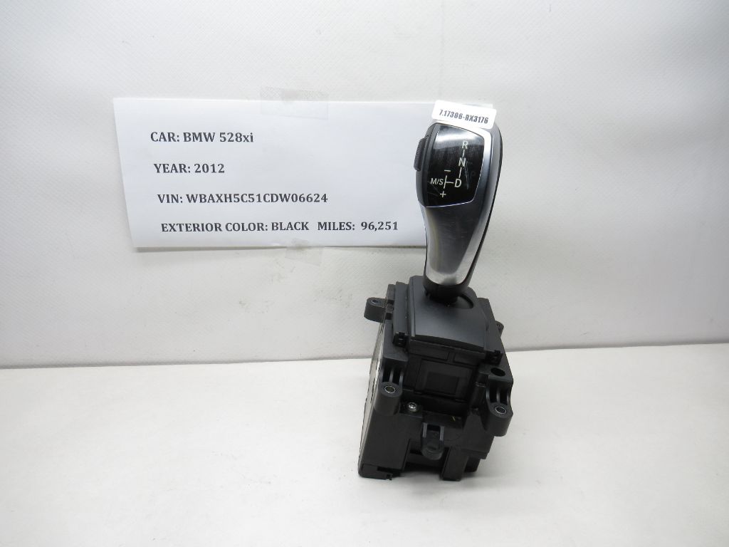 2012-2016 BMW 528i xDrive Gear Selector Floor Shifter 9251186-01 OEM