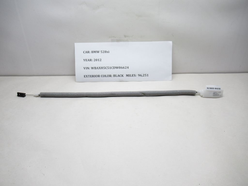 12-16 BMW 528i xDrive Rear Door Opener Lock Latch Bowden Cable 7175720 OEM