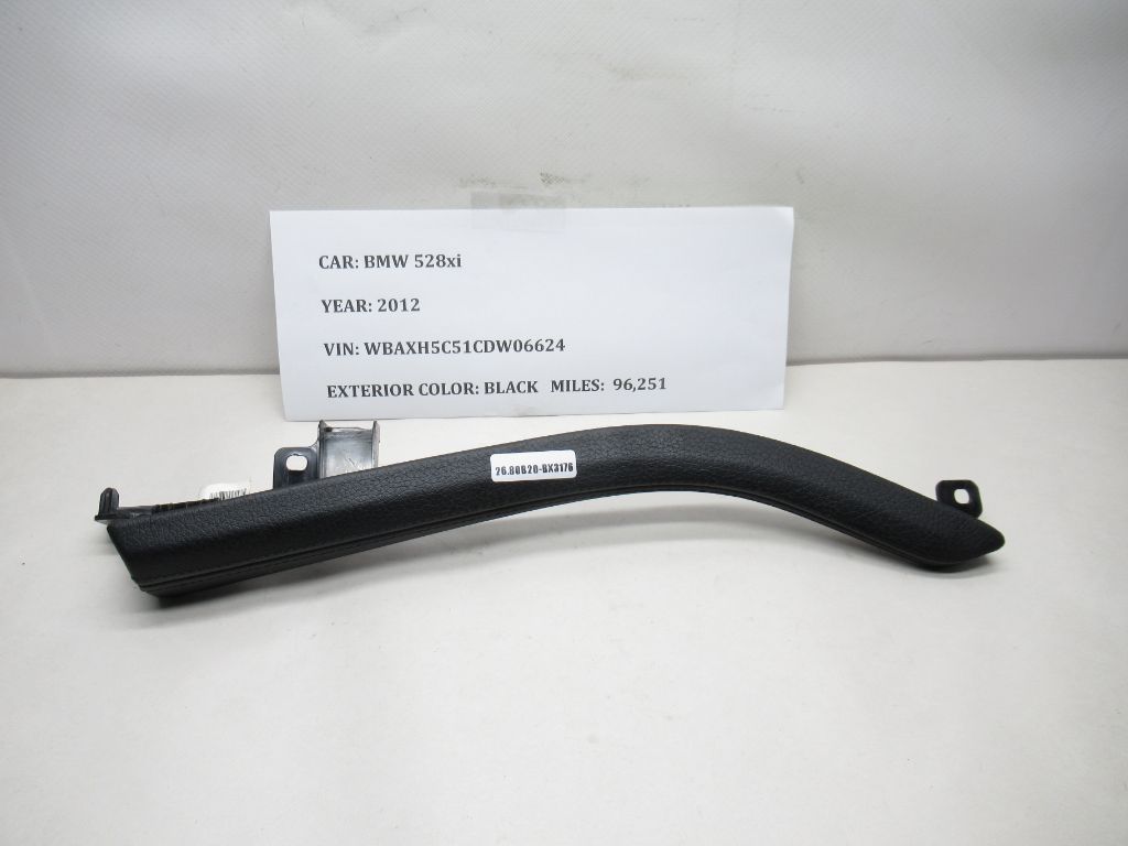 12-16 BMW 528i xDrive Front Left Center Console Edge Trim Molding 90118D OEM