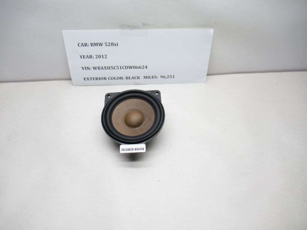2012-2016 BMW 528i xDrive Rear Door Speaker 9169689 OEM