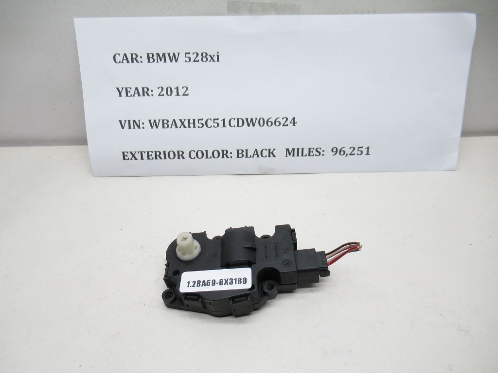 2012-2016 BMW 528i xDrive Heater Actuator 412650750 OEM