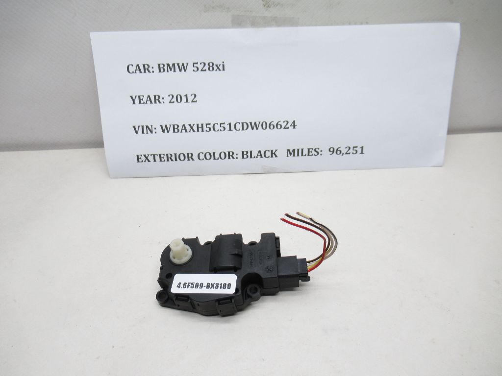 2012-2016 BMW 528i xDrive Heater Actuator 412650750 OEM