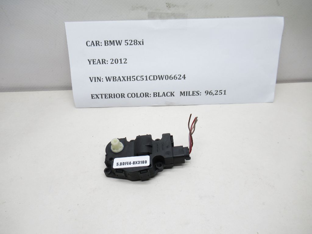 2012-2016 BMW 528i xDrive Heater Actuator 412650750 OEM