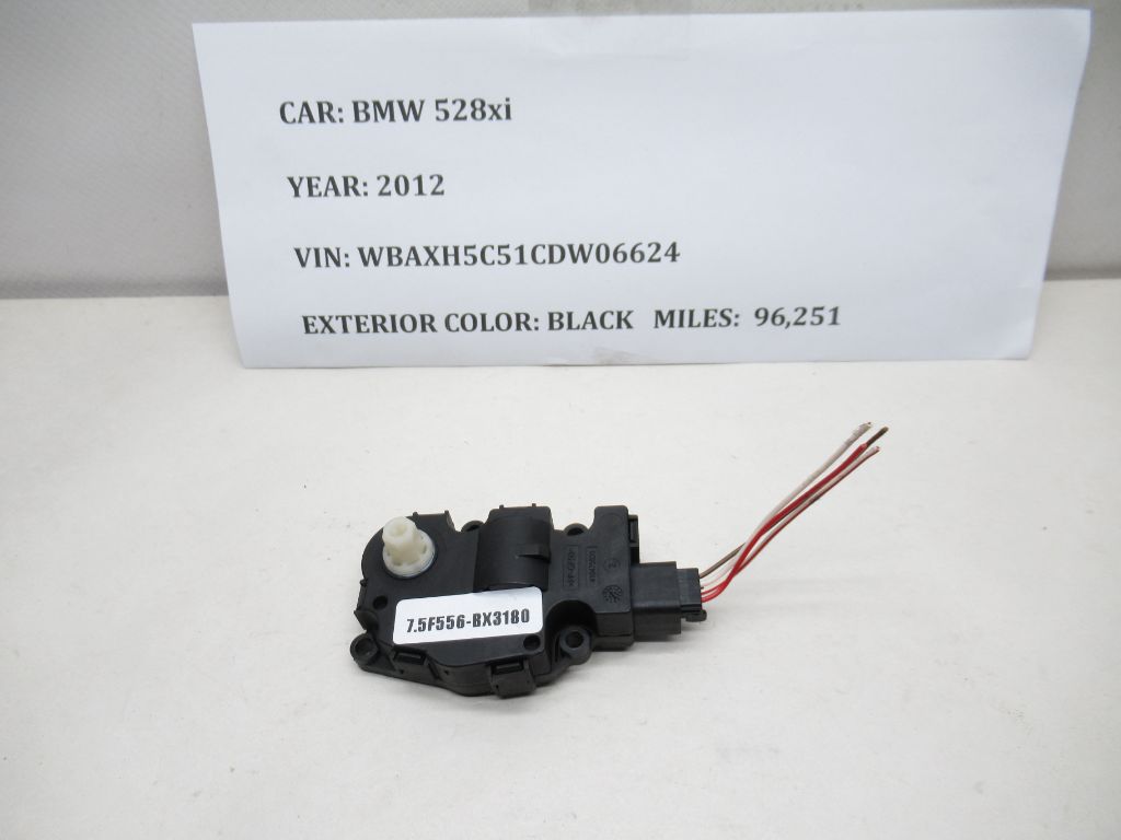 2012-2016 BMW 528i xDrive Heater Actuator 412650750 OEM