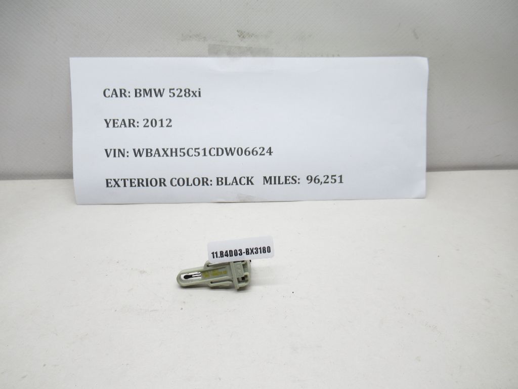 2012-2016 BMW 528i xDrive Interior Temperature Sensor L0955 OEM