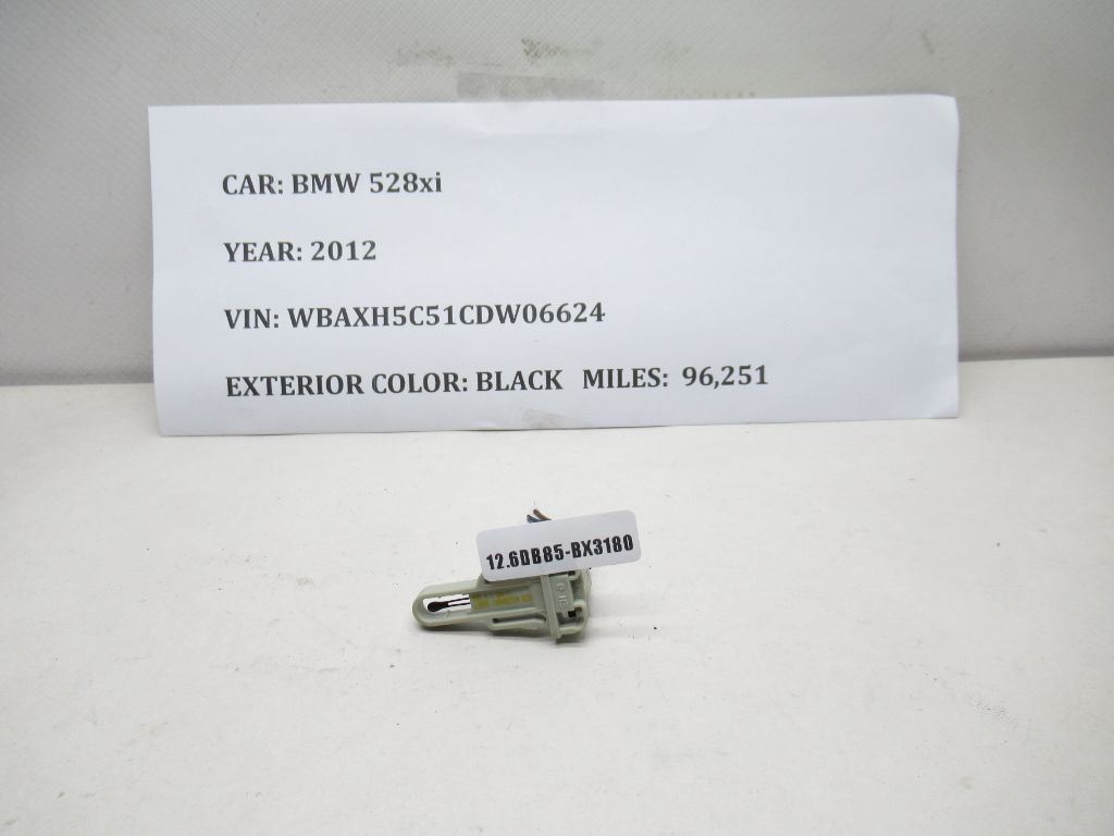 2012-2016 BMW 528i xDrive Interior Temperature Sensor L0955 OEM
