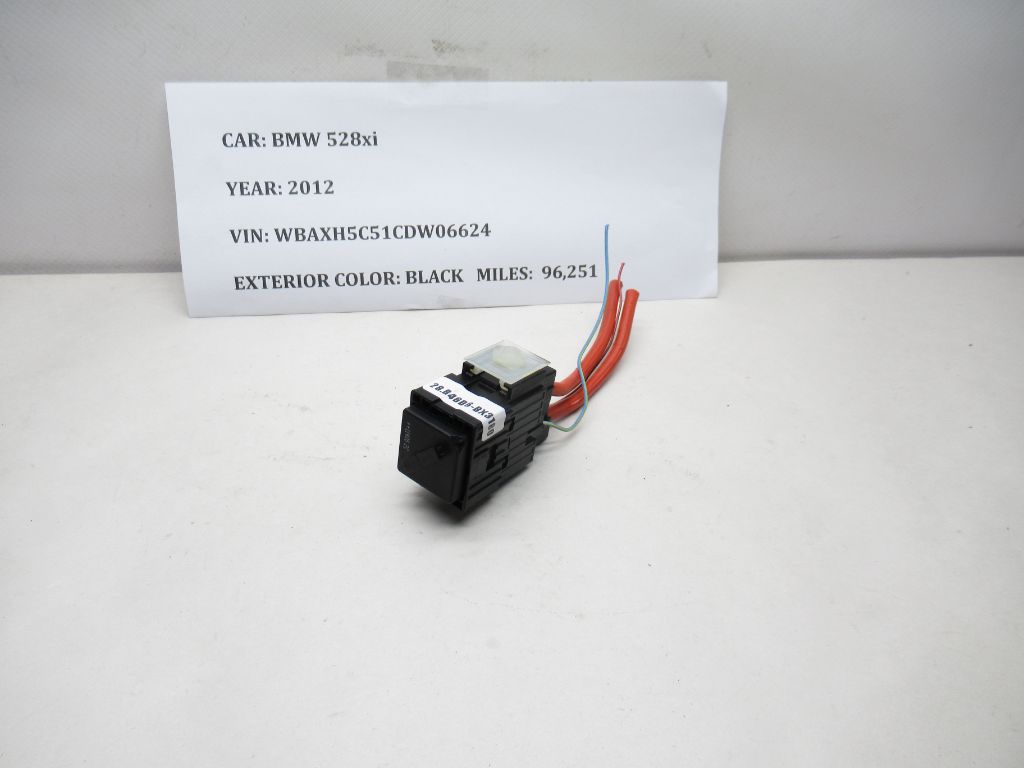 2012-2016 BMW 528i xDrive Relay Connector Plug Wiring Harness 8380420 OEM