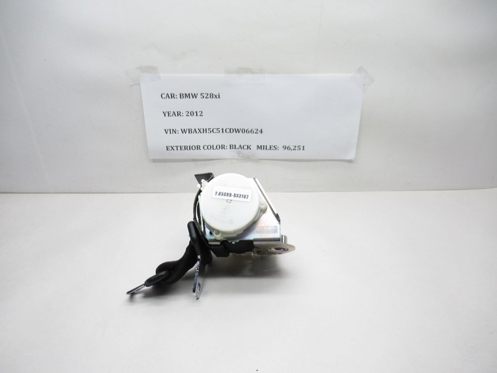 2012-2016 BMW 528i xDrive F10 Middle Rear Seat Belt Retractor 34090118 OEM