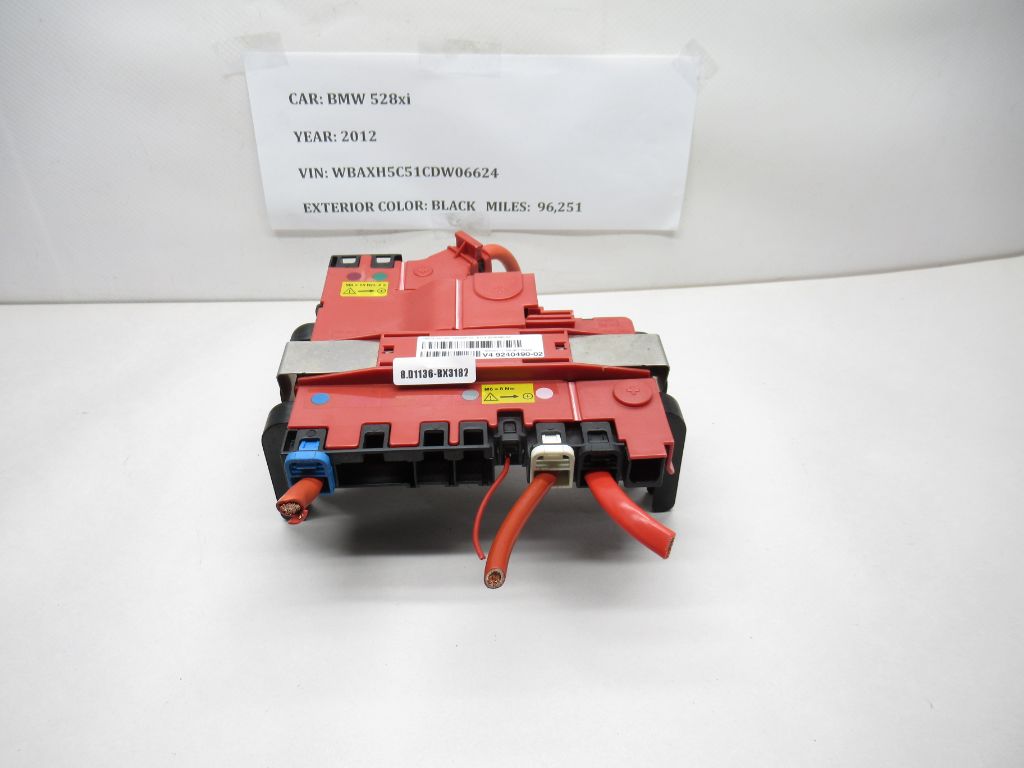 2012-2016 BMW 528i xDrive Battery Terminal 9240490 OEM