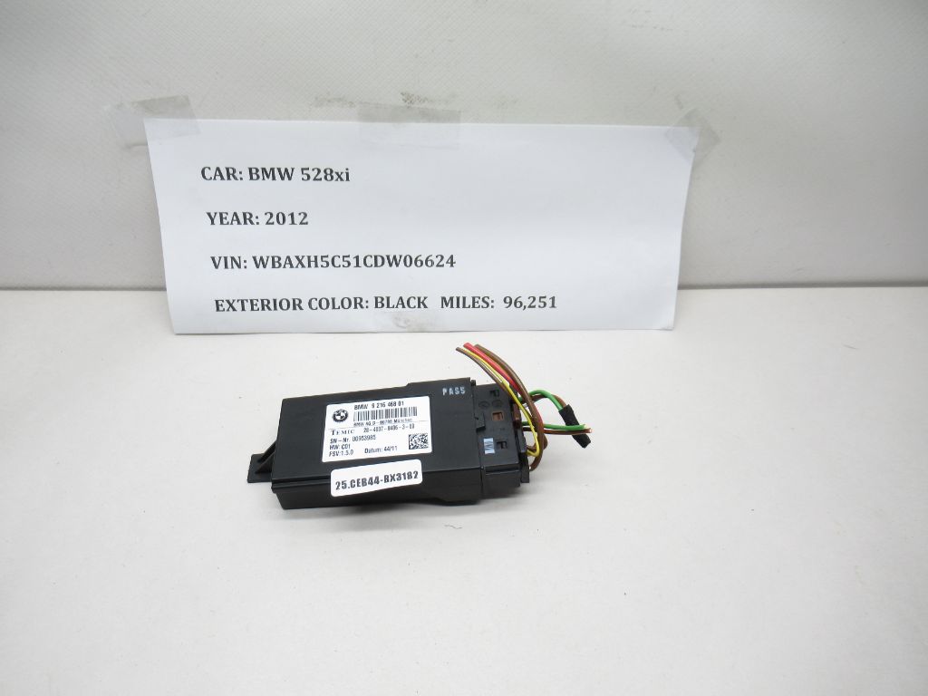 2012-2016 BMW 528i Xdrive F10 Module Seat Heat Control 9216468 OEM