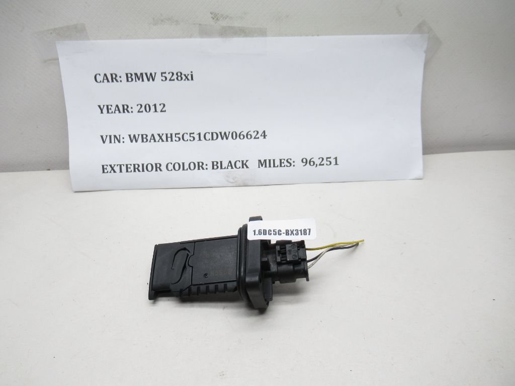 12-16 BMW 528xi Mass Air Flow Meter Sensor 760203802 OEM