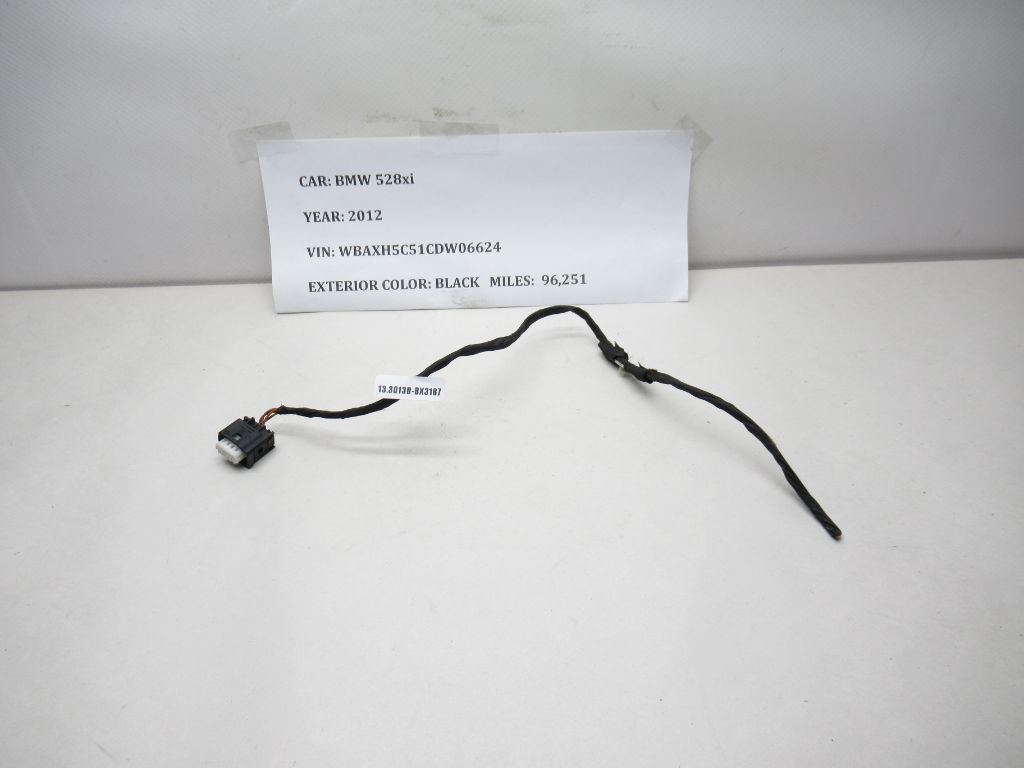 2012 BMW 528xi Transmitter Pressure Control Wiring Wire Connector 9689131 OEM