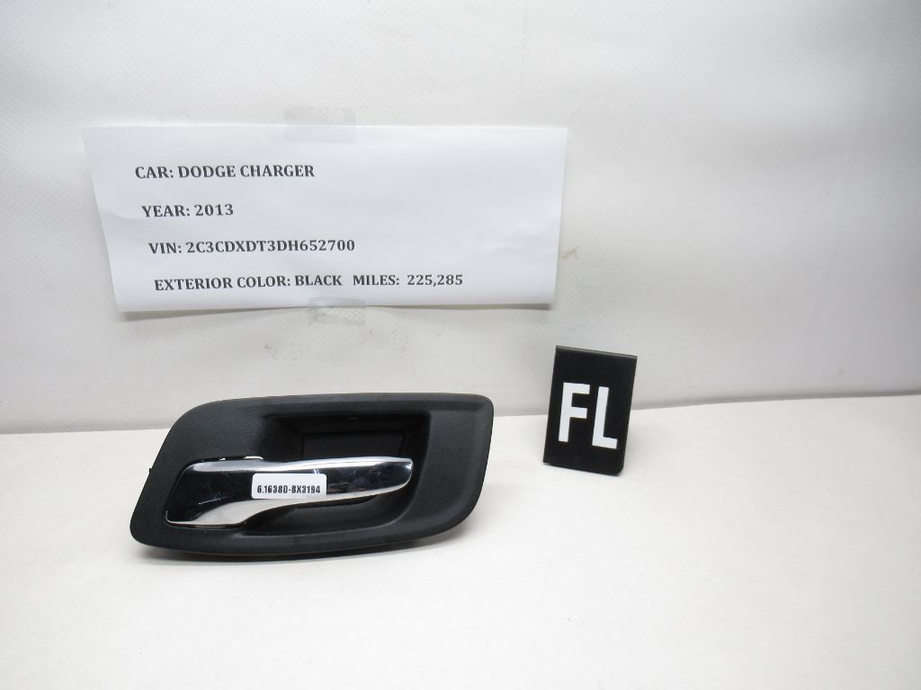 2011-2014 Dodge Charger Front Left Interior Door Handle 1RE71DX9AD OEM
