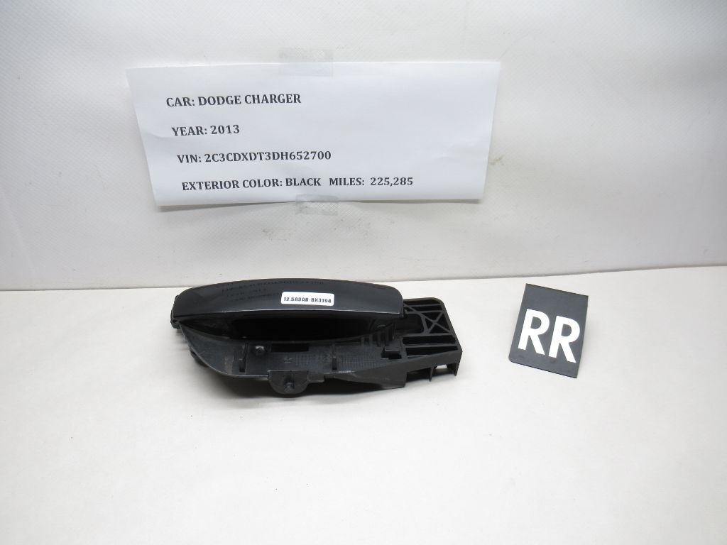 2011-2015 DODGE CHARGER Rear Right Exterior Door Handle 186017461 OEM