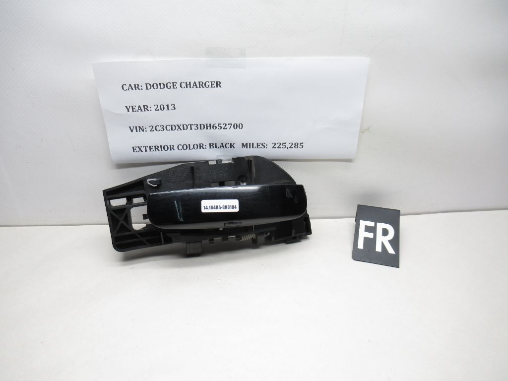 2011-2015 DODGE CHARGER Front Right Exterior Door Handle 186017441 OEM
