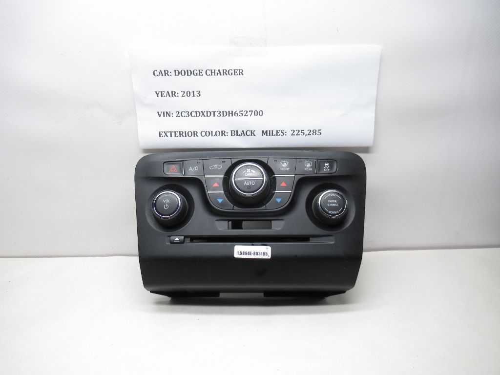 2011 -2014 Dodge Charger Ac Heater Climate Control 1QH12DX9AE OEM