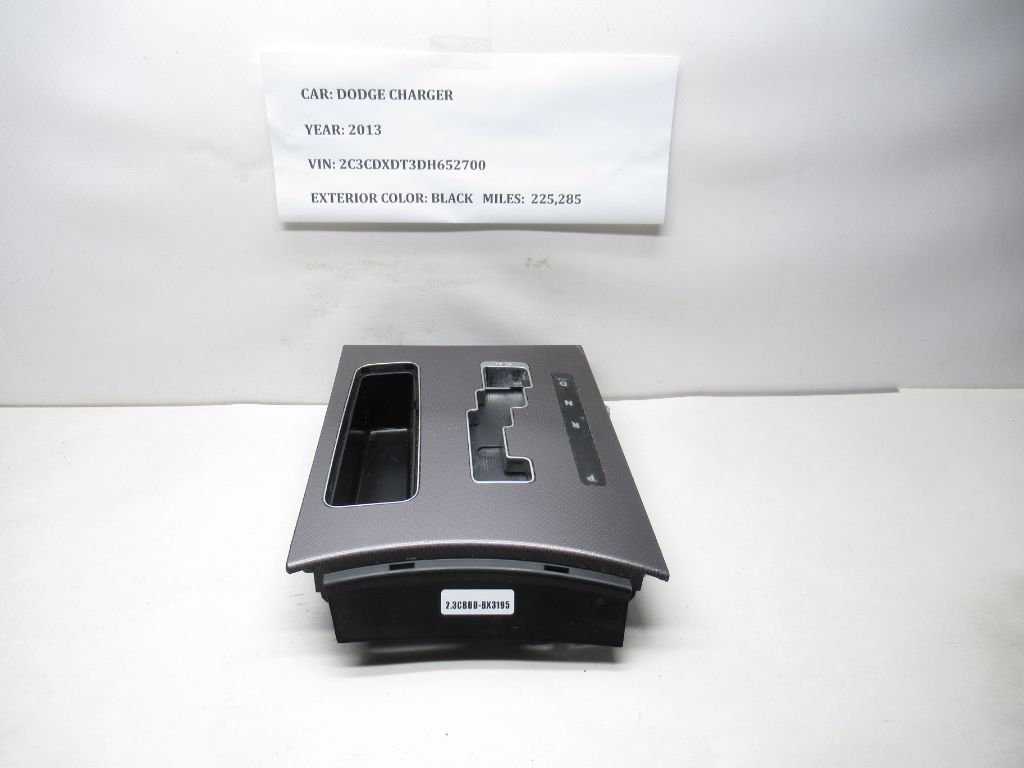 2011-2014 Dodge Charger Console Gear Selector Shifter Trim Bezel 1JQ55AAAAD OEM
