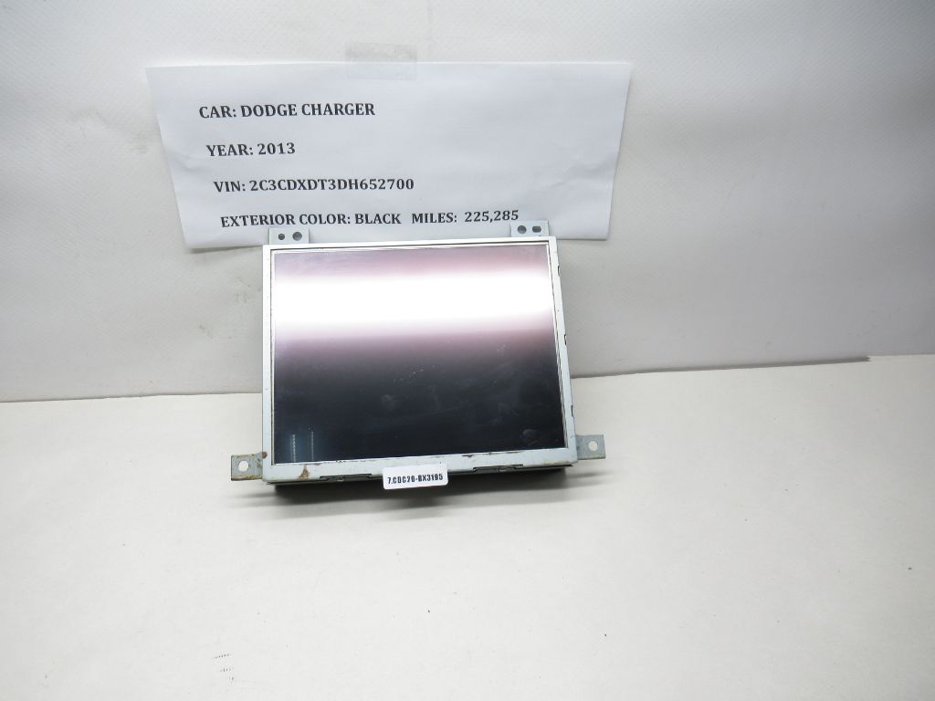 2011-2014 Dodge Charger Navigation Display Screen 05064798AH OEM