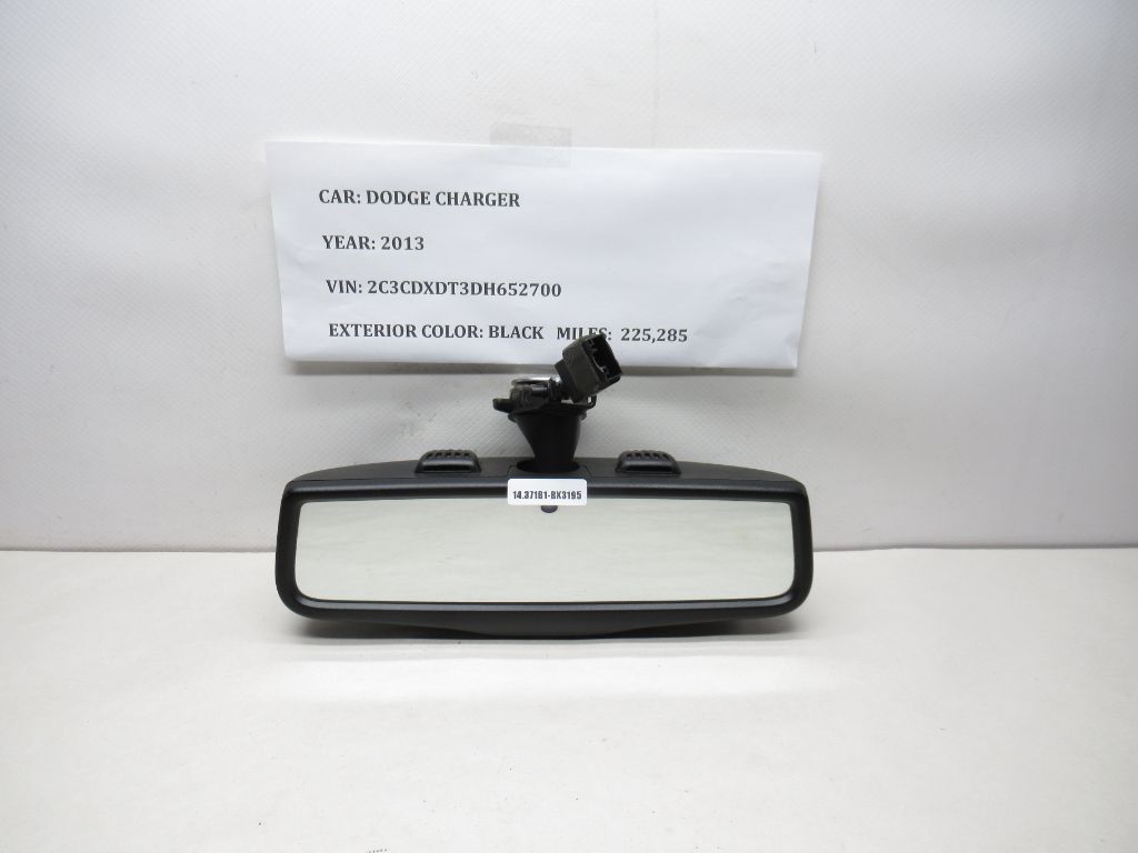 2011-2014 Dodge Charger Interior Rear View Mirror 57010495AB OEM