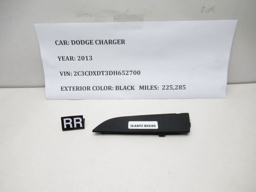 2011-2015 Dodge Charger Rear Right Door Panel Bolt Cover Trim 1SE58TRMAA OEM