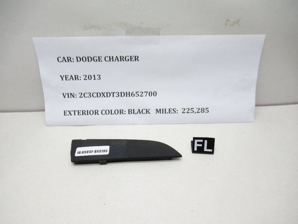 2011-2014 Dodge Charger Left Front Door Armrest Cover 1SE59TRMAA OEM