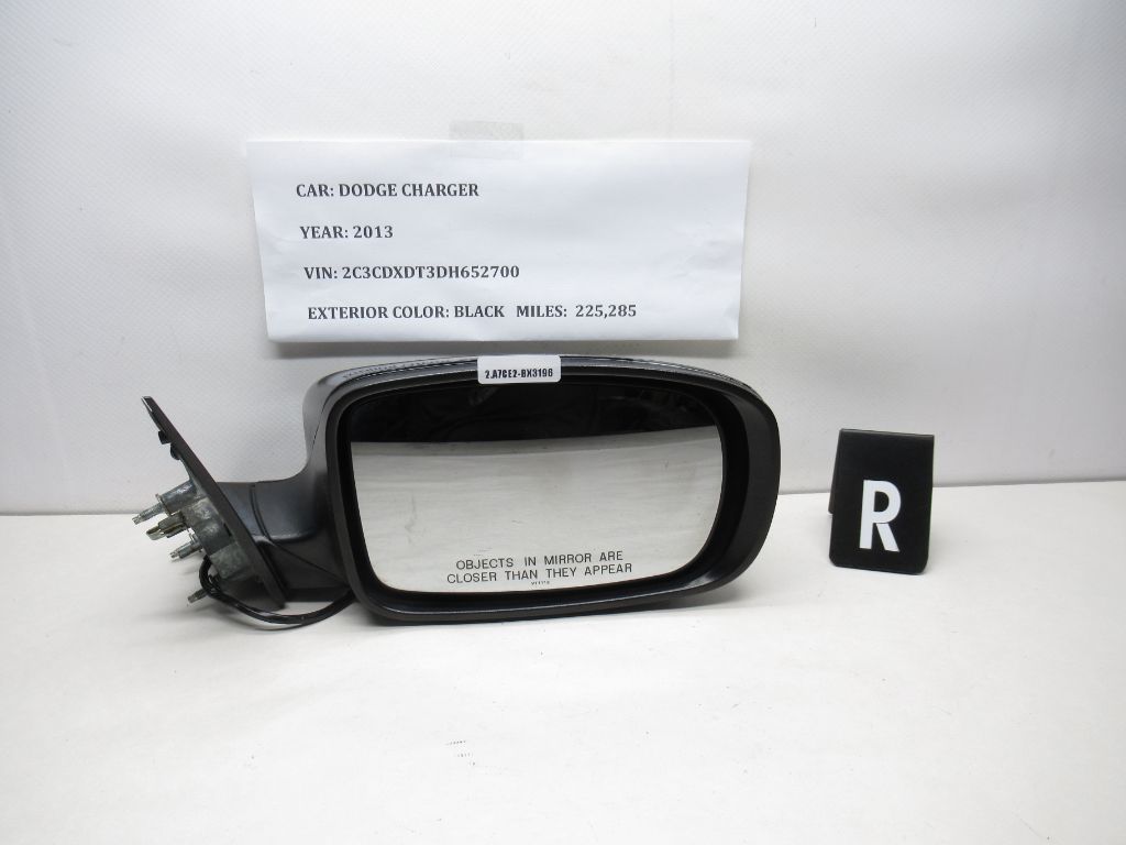 2011-2014 Dodge Charger Passenger Right Side Door Mirror 80376REVAK OEM