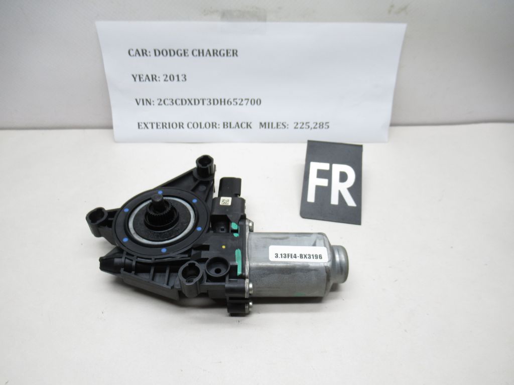 2011–2014 Dodge Charger Front Right Window Motor 128000871 OEM