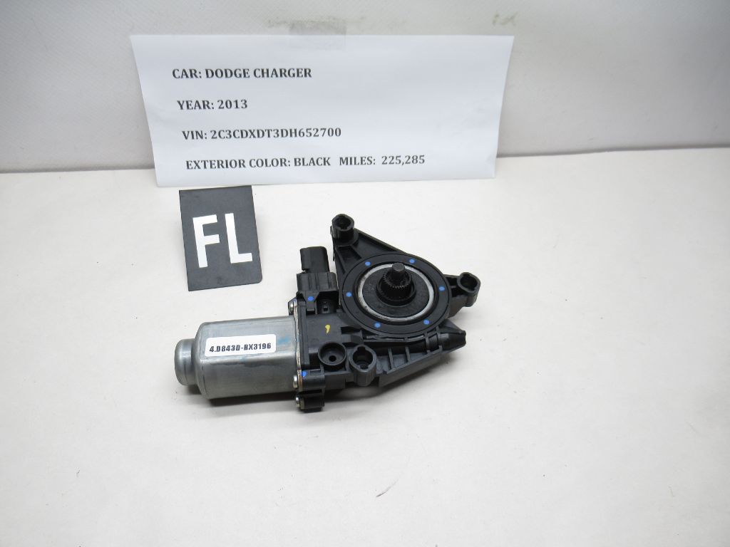 2011–2014 Dodge Charger Front Left Window Motor 128000872 OEM