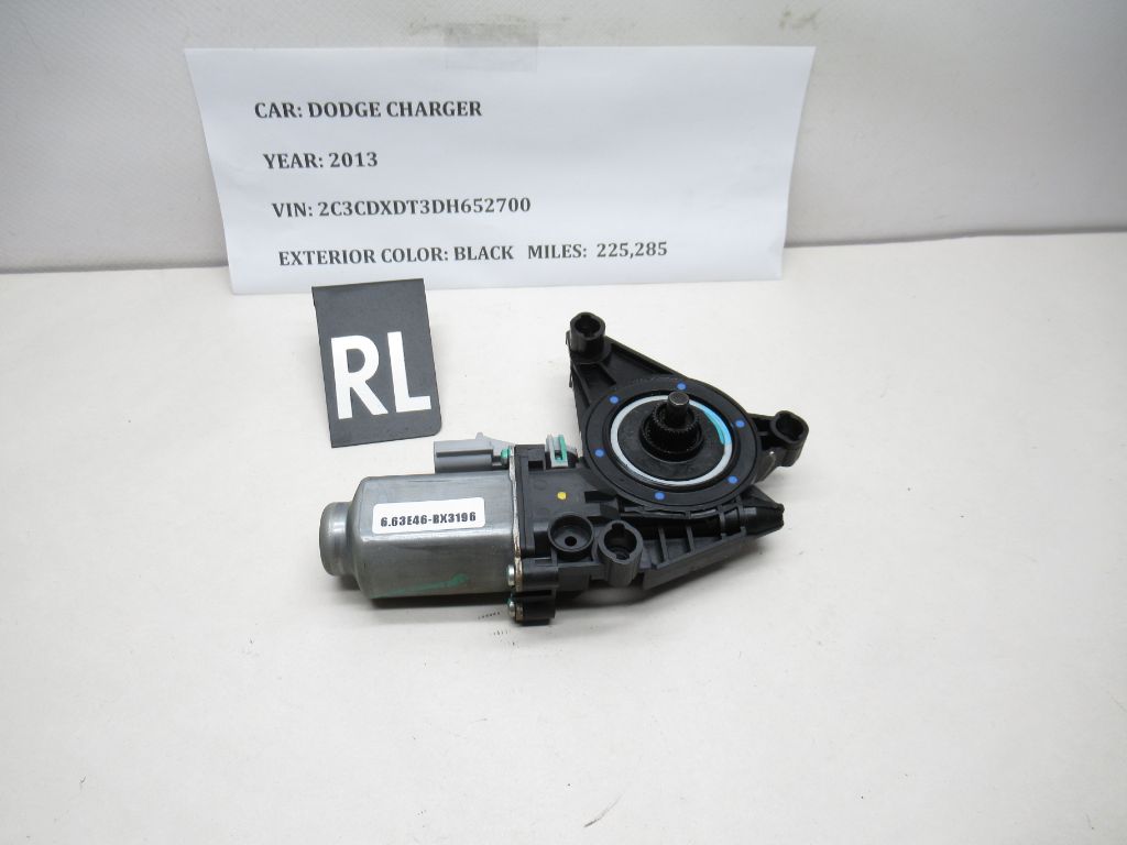 2011–2014 Dodge Charger Rear Left Window Motor 128000882 OEM