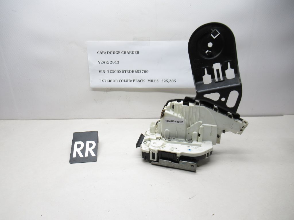 11-14 Dodge Charger Right Rear Door Latch Actuator w / Bracket P04589914AD OEM